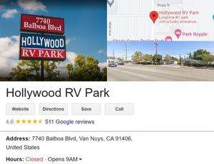 Hollywood RV Park