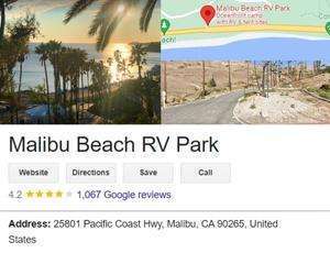 Malibu Beach RV Park