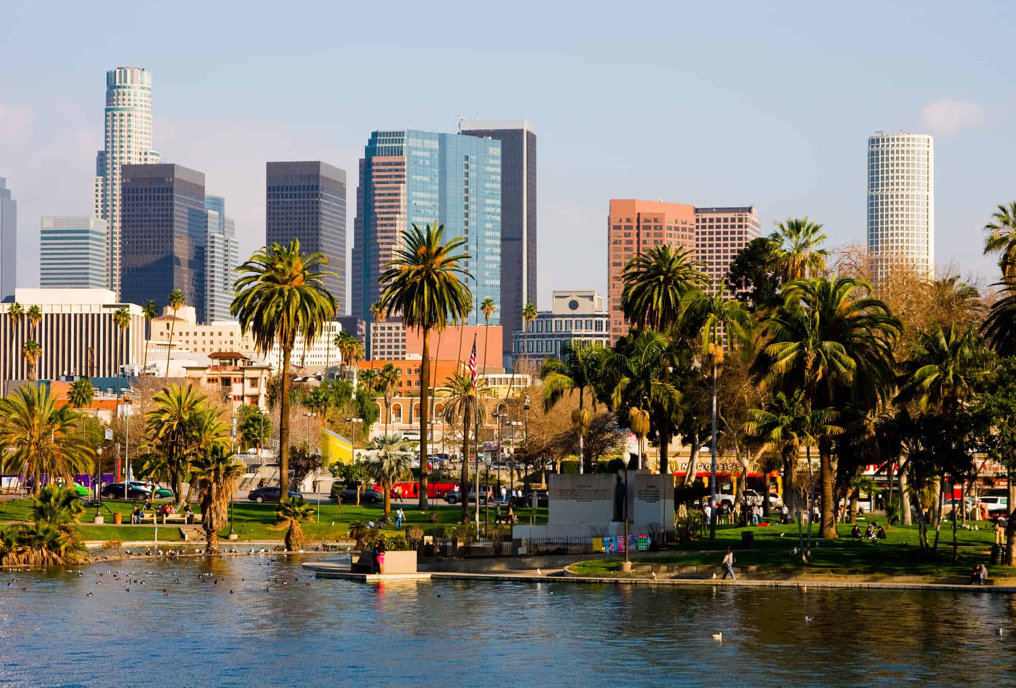 Los Angeles Scenic Landscape City Scape