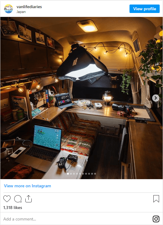 Van Life Diaries Instagram Account