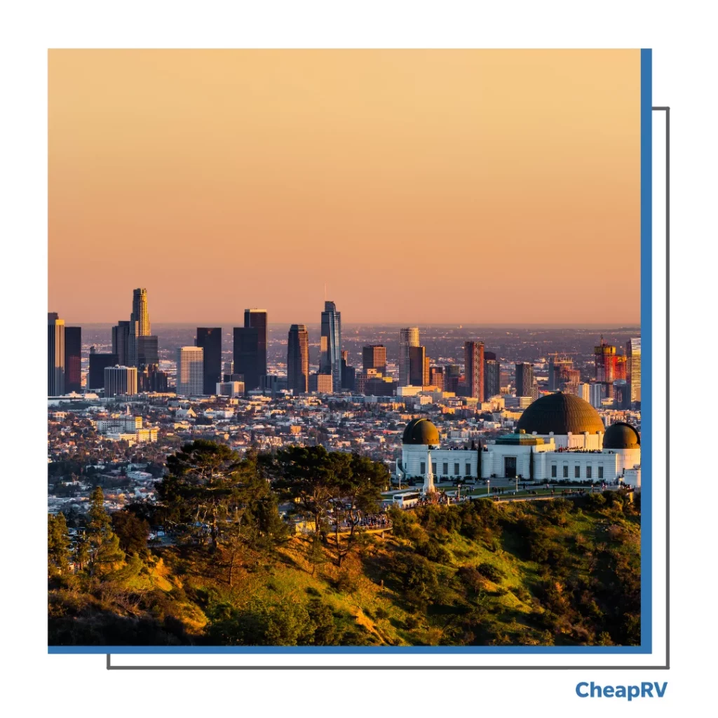 Los Angeles rv skyline