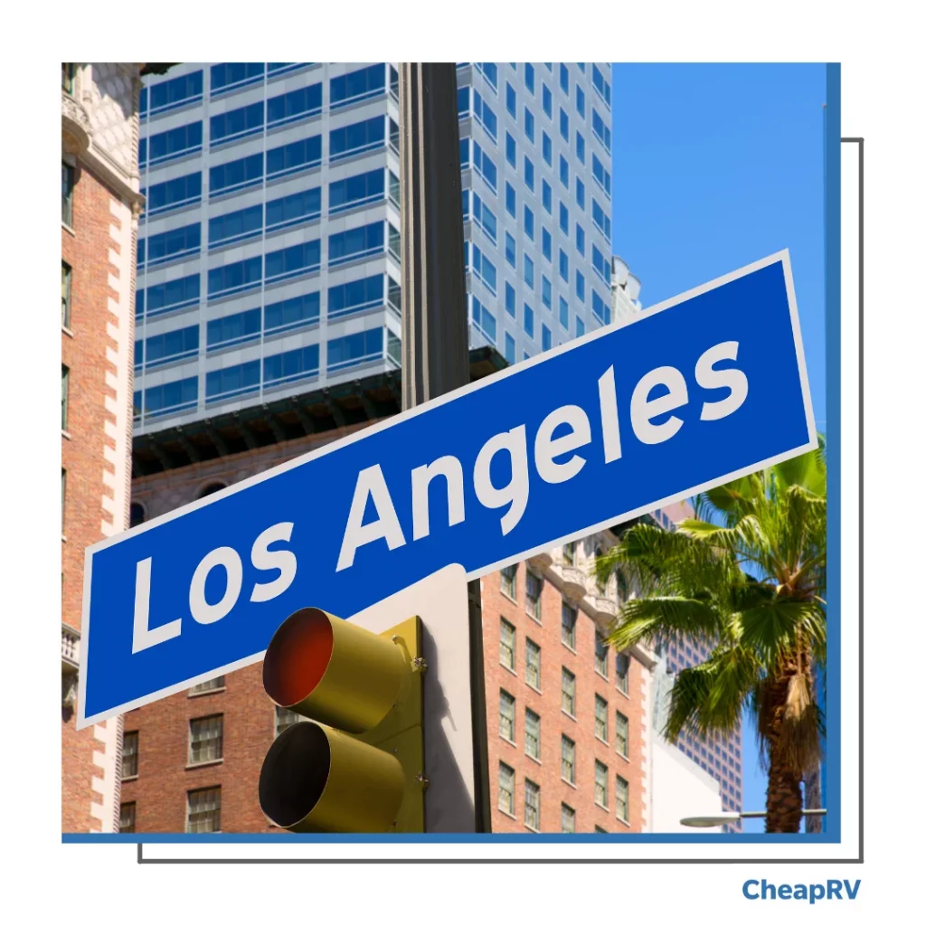 Los Angeles street sign
