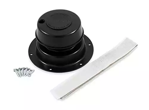 Camco Black Replace-All Plumbing Vent Kit