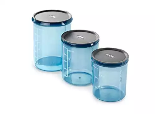 GSI Outdoors Infinity Storage Set - 3 Piece Food Storage for Camping and Backpacking