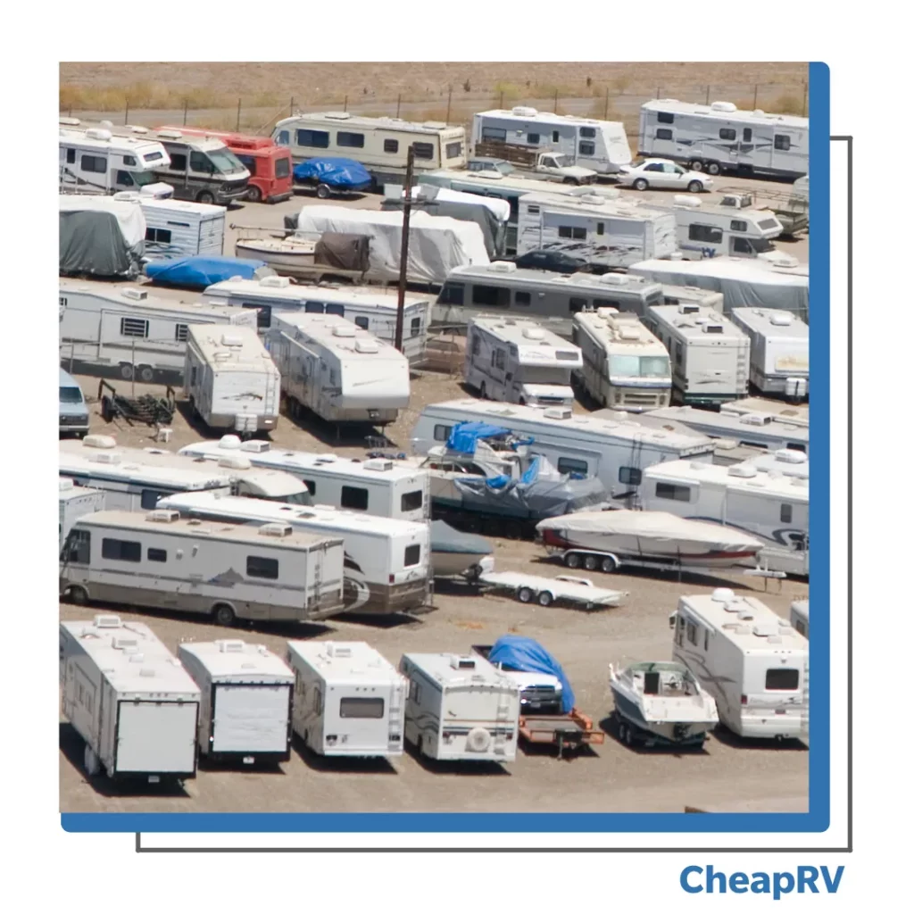 RV insurance parking loth