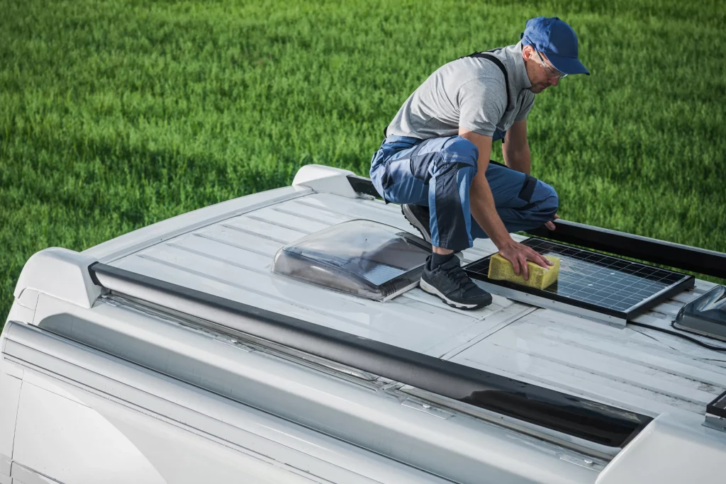 scrubbing rv roof lifespan