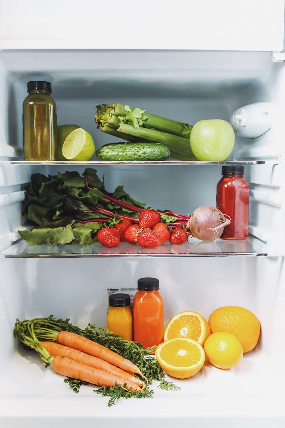 inside the 12v refrigerator
