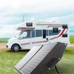 Portable RV solar battery charger