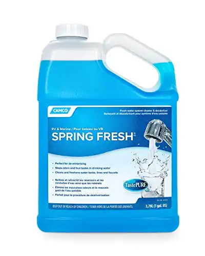 Camco TastePURE Spring Fresh Water System Cleaner and Deodorizer