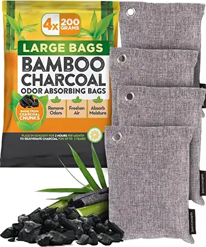 Nature Fresh Charcoal Bags Odor Absorber