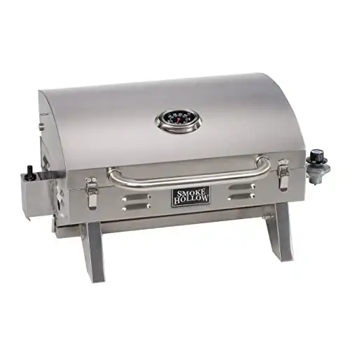 Masterbuilt 205 Stainless Steel Gas Grill, Tabletop (Old Version)