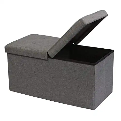 B FSOBEIIALEO Storage Ottoman with Flipping Lid