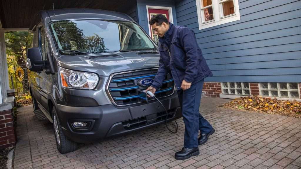 Ford E-Transit Home Charging | Ford