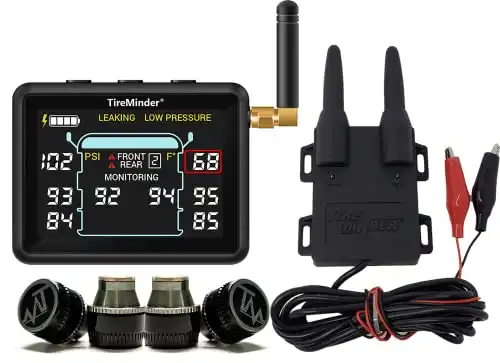 TireMinder i10 RV TPMS with 4 Transmitters