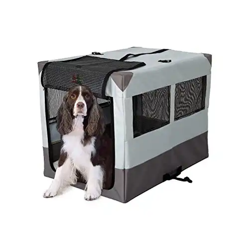 Midwest Canine Camper Single Door Collapsible Soft-Sided Dog Crate