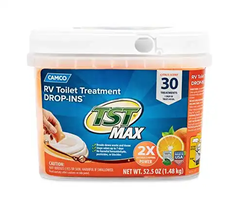 Camco TST MAX RV Toilet Treatment Drop-INs