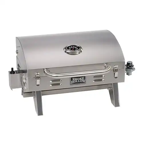 Masterbuilt 205 Stainless Steel Gas Grill, Tabletop (Old Version)
