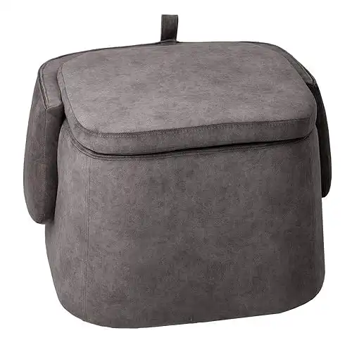 Camper Comfort Tray-Top Chottoman with Storage Space Ottoman