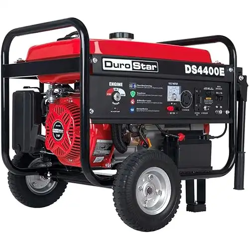DuroMax DS4400E Gas Powered Portable Generator - 4400 Watts