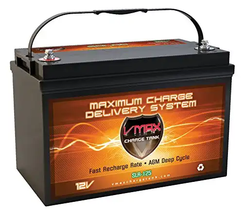 Vmaxtanks VMAXSLR125 AGM Deep Cycle Battery