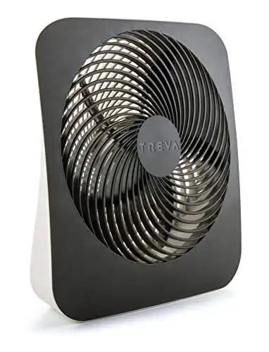 Treva Portable Battery Powered Fan With AC Adapter