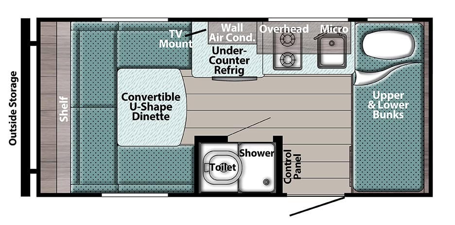 Gulf Stream Coach Trail Boss 140BH 2