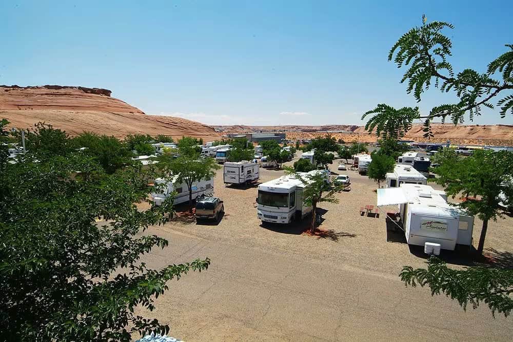 Campgrounds In Arizona Page Lake Powell Campground 2