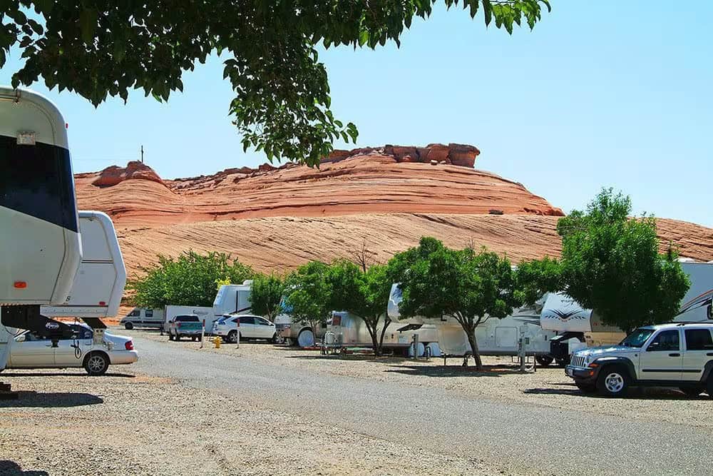 Campgrounds In Arizona Page Lake Powell Campground 4