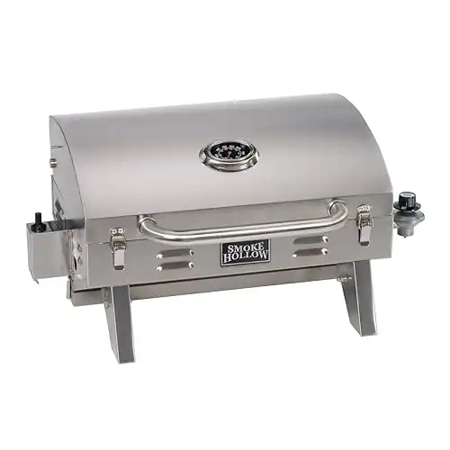 Masterbuilt 205 Stainless Steel Gas Grill, Tabletop (Old Version)