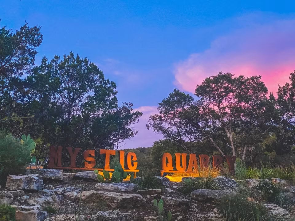 Campgrounds In Texas Mystic Quarry 1