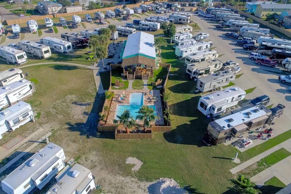 RV Parks In Corpus Christi LaFittes Hideout RV Resort 1