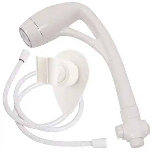 ETL 26781 White Body Spa Oxygenics Shower with 60" Hose