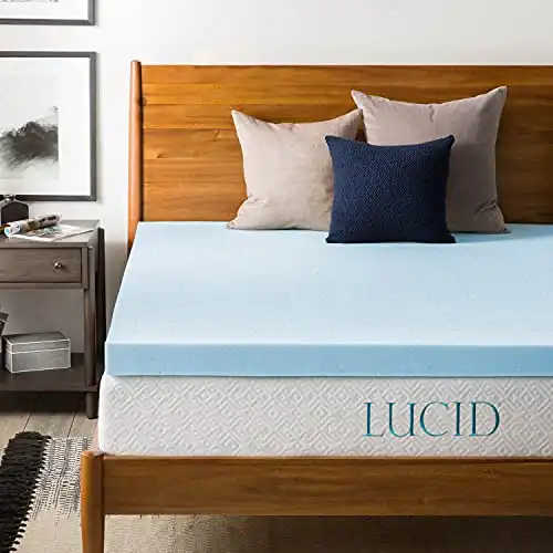 Lucid 3 Inch Mattress Topper King