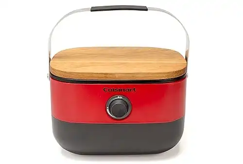 Cuisinart CGG-750 Portable, Venture Gas Grill, Red