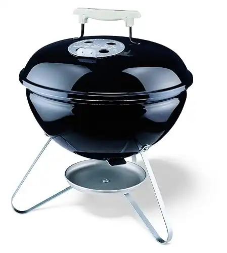 Weber Smokey Joe 14-Inch Portable Grill, Black