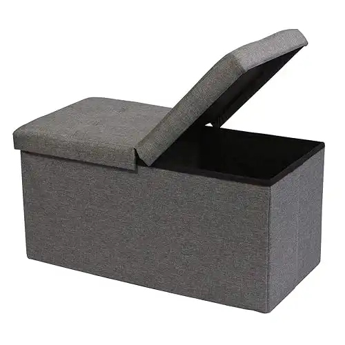 B FSOBEIIALEO Storage Ottoman with Flipping Lid