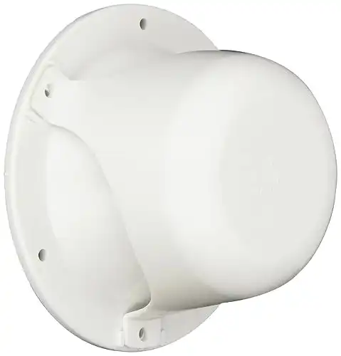 Custom Plastics Polar White Plumbing Vent