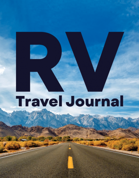 RV Travel Journal Book